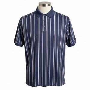 Bad Birdie Ridge Polo‎ Shirt Mens XXL Winning Streak Cobalt Golf Performance